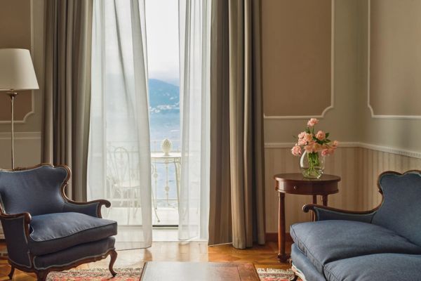 The upscale Marconi Suite at Miramare Hotel