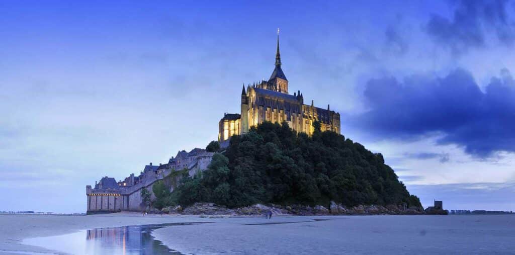 Mont Saint-Michel in Normandy France