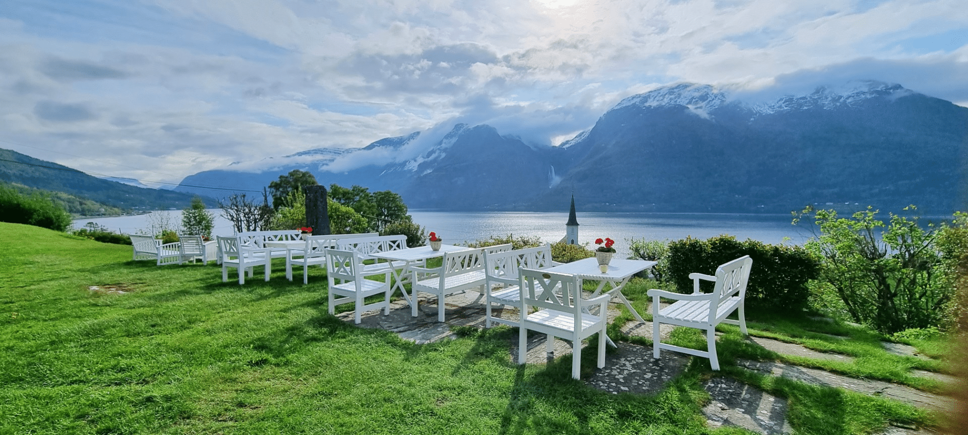 Enjoy a scenic picnic spot in Norway