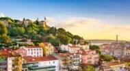 Scenic views of Lisbon Portugal