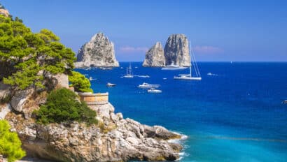 Coastal View of Capri, Italy