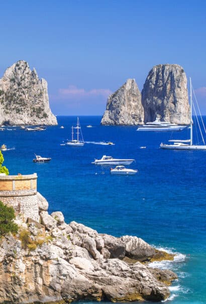 Coastal View of Capri, Italy