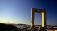 Naxos Greece at sunset