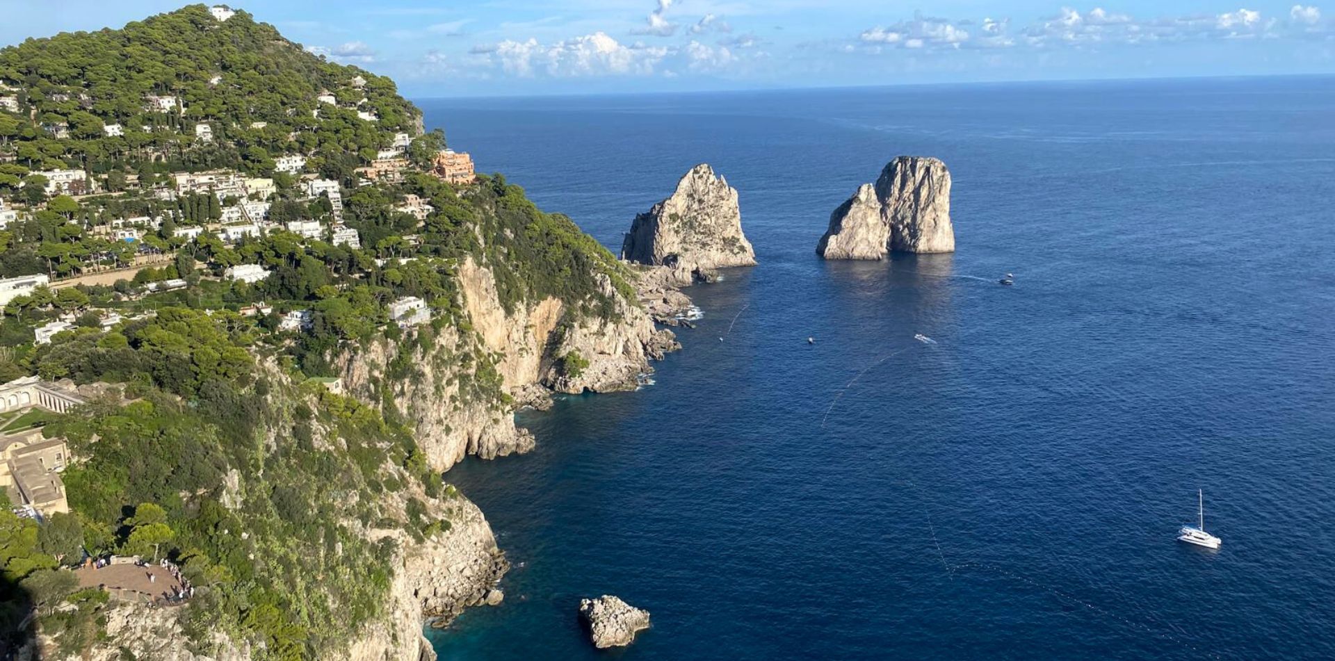 Pause to admire Amalfi's breathtaking coastal views