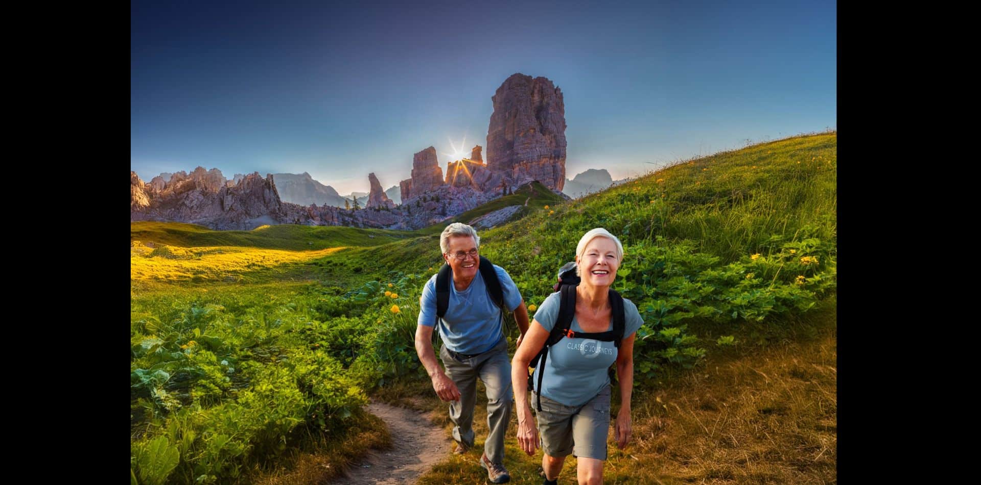 Explore the stunning scenery in the Dolomites, on foot at eye level.