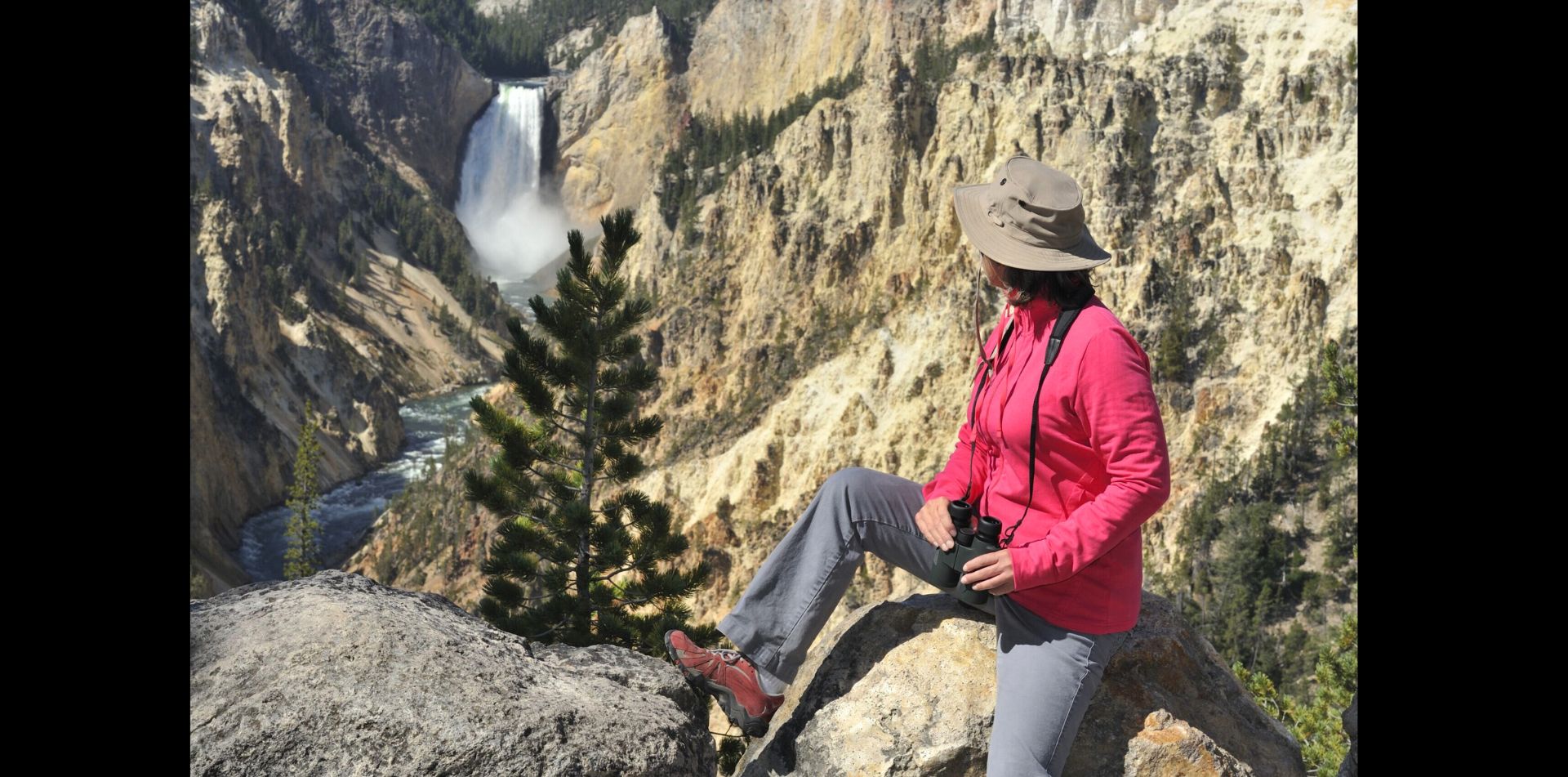 Walk cinematic canyon trails that lead to a 300-foot thundering waterfall