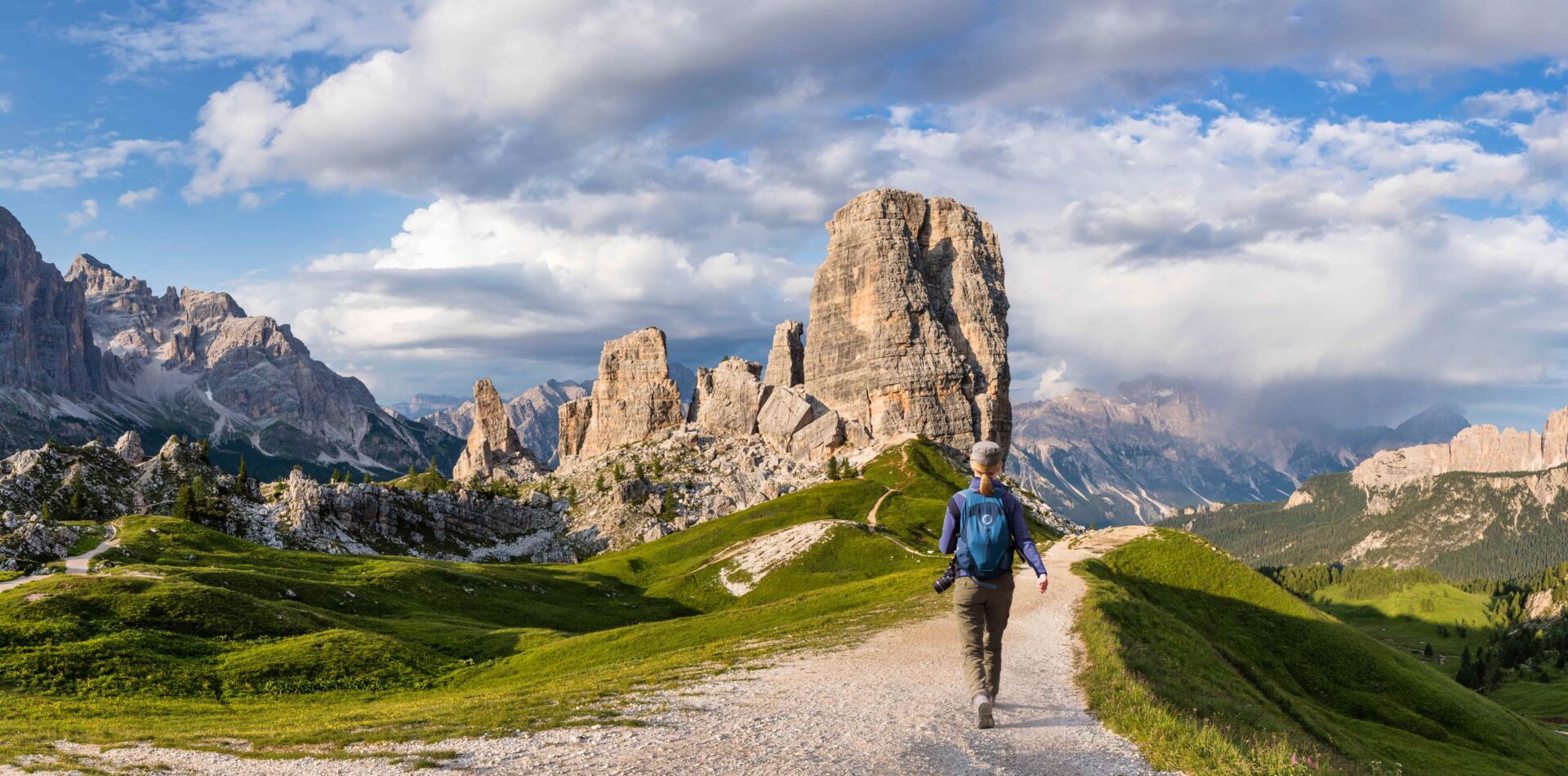 Italy, Veneto, Belluno district, Alps, Dolomites, Tofana, Cadore, Cortina d'Ampezzo, Tofana di Rozes, Cinque Torri, Croda da Lago & Lastoi de Formin, Cortina d'Ampezzo